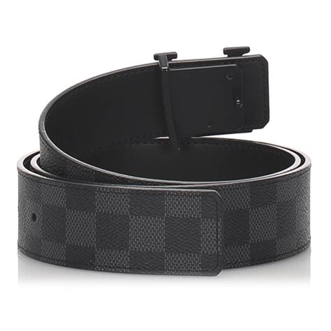 louis vuitton black damier belt|louis vuitton lifting belt.